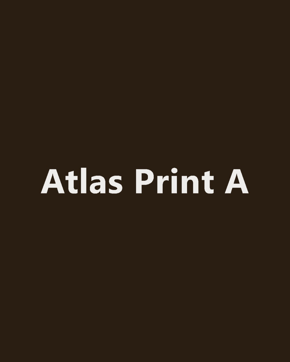Atlas – Print-Anwendung Lookbook