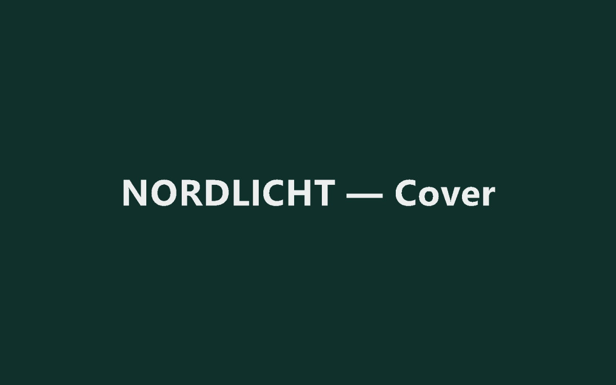Nordlicht – Filmstill als Cover